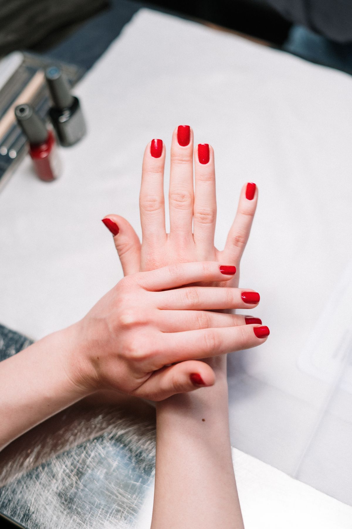 Nail styling detail at Nails by Mayi on Lexington Ave